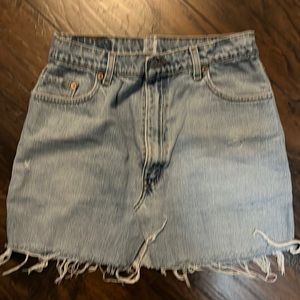 Custom Levi skirt SZ M or 6